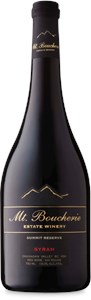 Mt. Boucherie Estate Winery Summit Reserve Syrah 2008