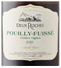 Deux Roches Pouilly-Fuissé 2021