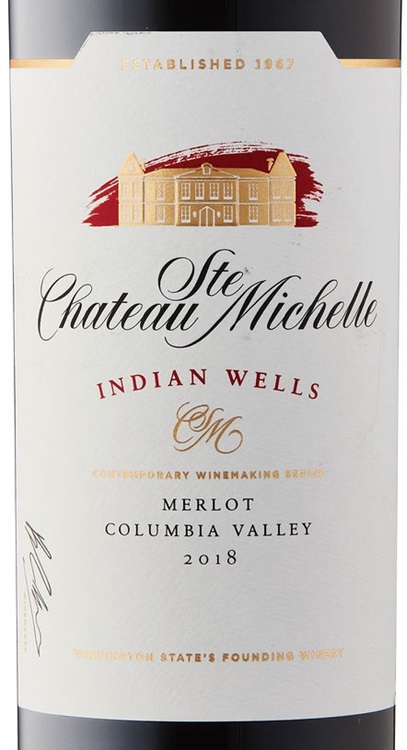 Chateau Ste. Michelle Indian Wells Merlot 2020 Expert Wine Review ...