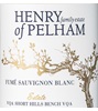 Henry of Pelham Winery Estate Fumé Sauvignon Blanc 2016